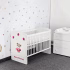 Patut bebe personalizat - ursulet cu fustita ticlam