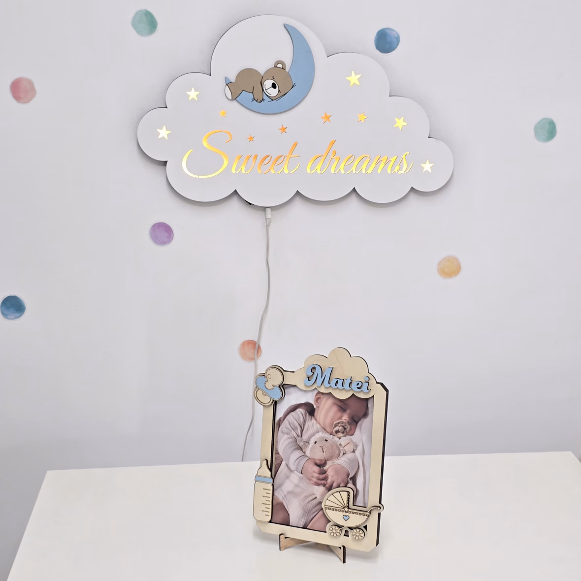 Rama foto bebe personalizata
