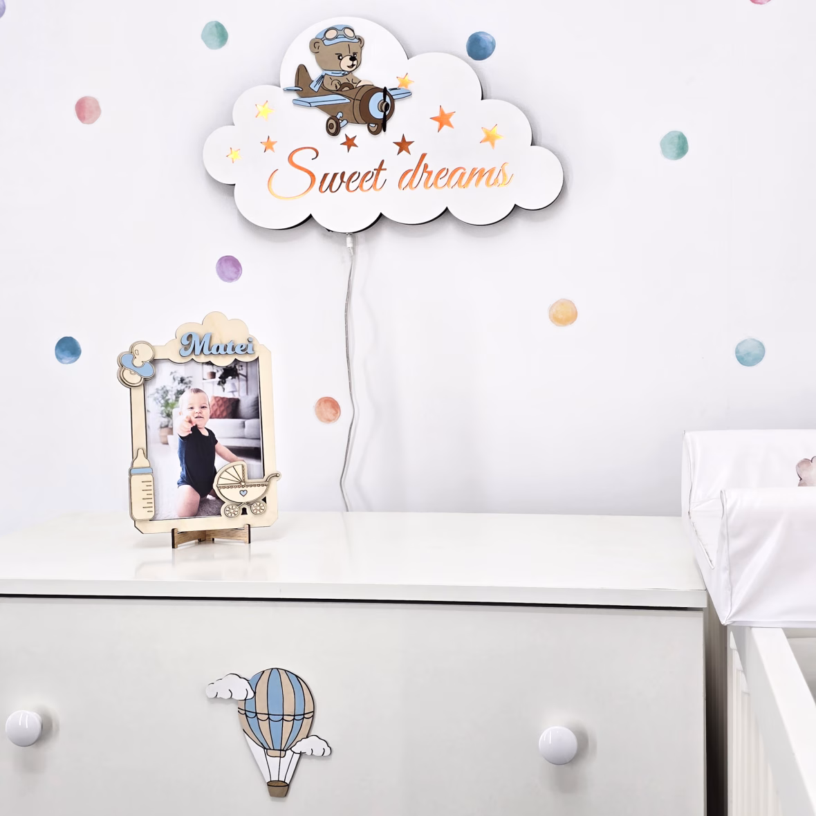 Rama foto bebe personalizata