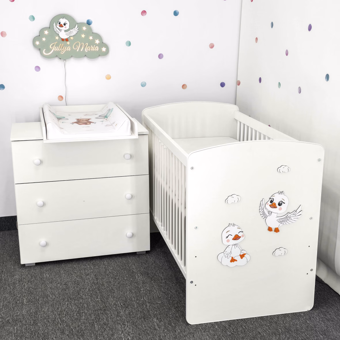 Patut bebe personalizat cu ratuste