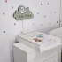 Lampa de Veghe bebe Ratusca pe nor - verde oliv