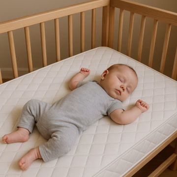 Află de ce o saltea potrivită este esențială pentru somnul sigur și sănătos al bebelușului. Ghid complet pentru alegerea saltelei ideale.